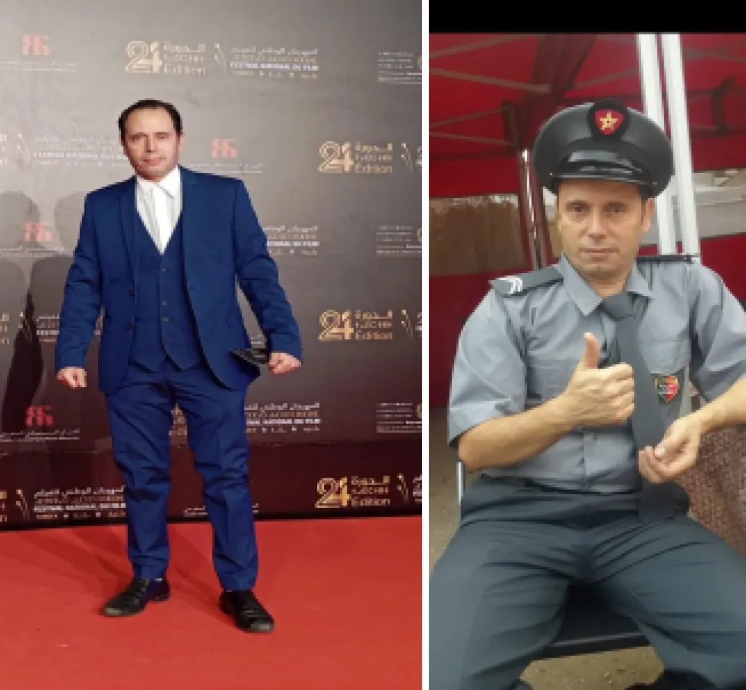 ورقة عن الفنان المغربي محمد العريف ابن مدينة مكناس