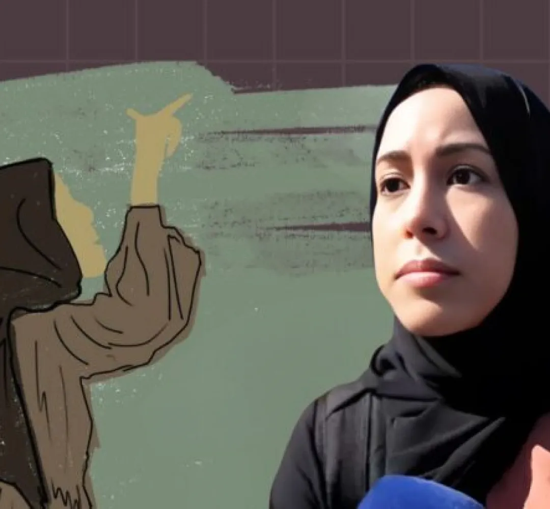 شجاعة مبرمجة  مغربية  و فضح تورط شركة في دعم الإبادة في غزة