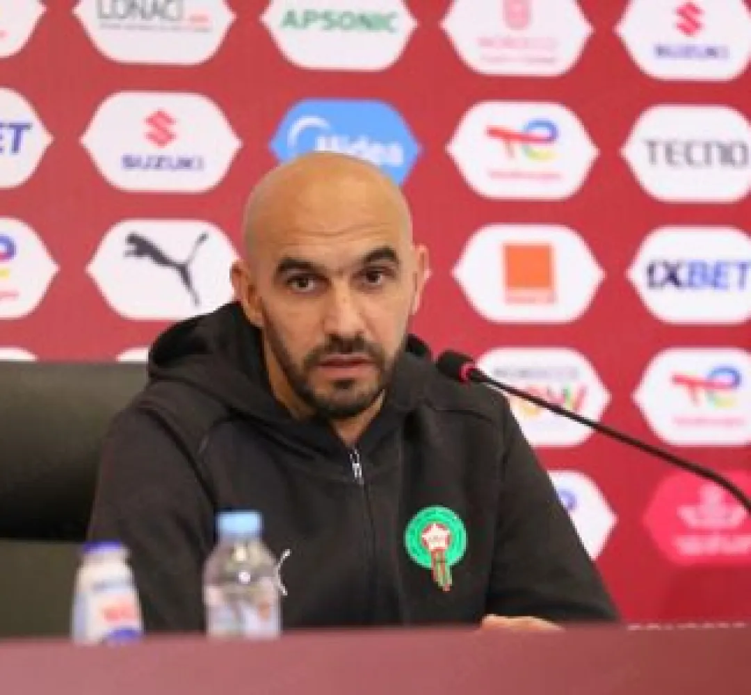 كأس إفريقيا للأمم ( المغرب- جزر القمر 2-0) المباراة كانت صعبة، لكن الفوز جاء عن جدارة واستحقاق( وليد الركراكي)