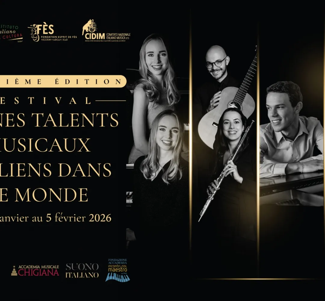COMMUNIQUÉ DE PRESSE CIDIM : LANCEMENT AU MAROC DE LA 3e ÉDITION DU FESTIVAL « JEUNES TALENTS MUSICAUX ITALIENS DANS LE MONDE »