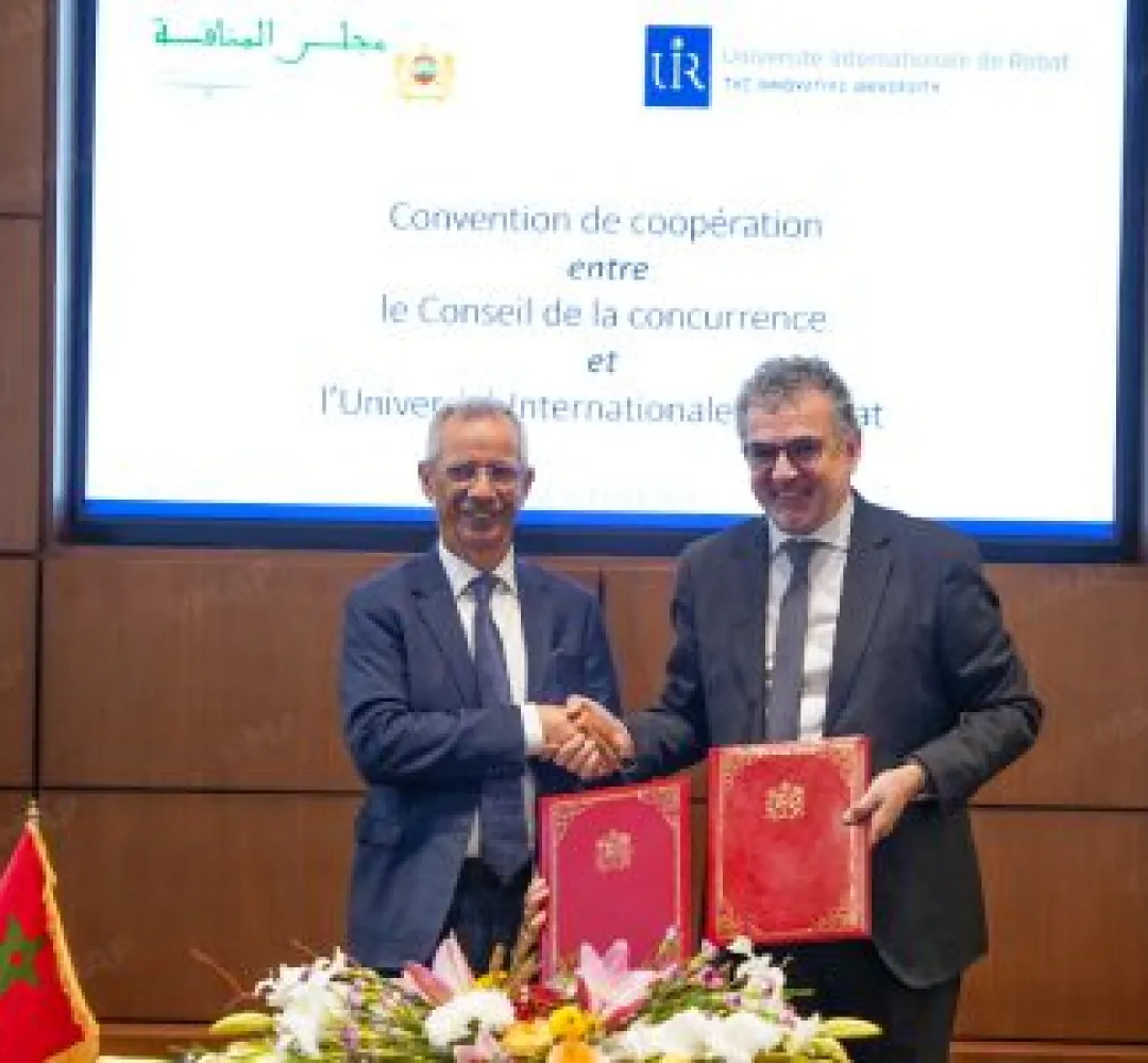 مجلس المنافسة والجامعة الدولية للرباط يبرمان اتفاقية – إطار للشراكة
