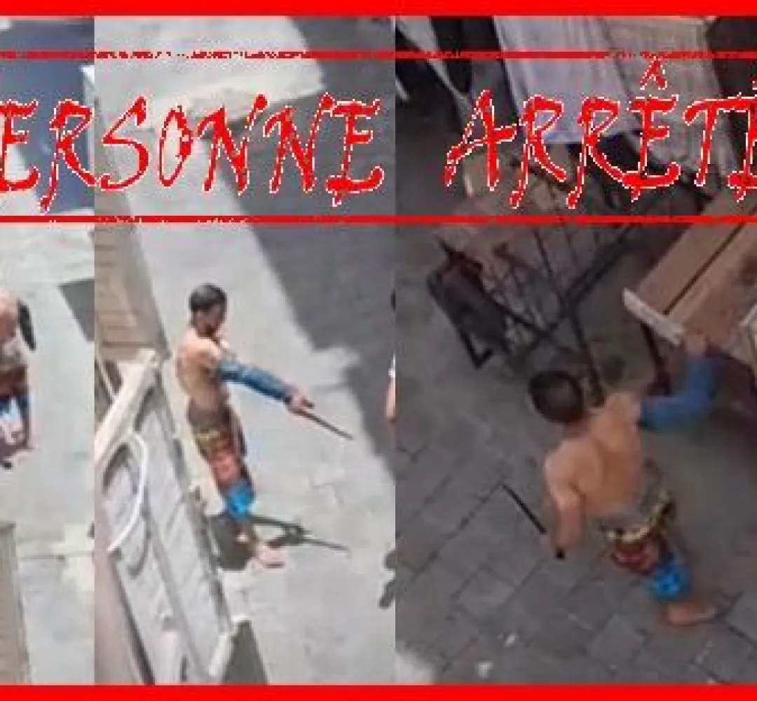 تفاعل ولاية امن القنيطرة مع فيديو يظهر شخص يحمل سلاحا ابيض